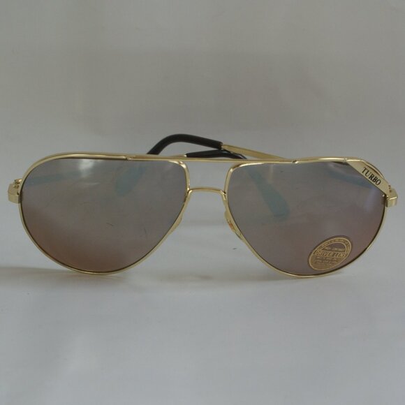 NWT True Vintage "Turbo" logo DB Sports Aviator w/Coppermax lens tech Sunglasses - Picture 6 of 10